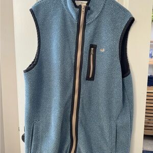 Southern Marsh Blue Fleece Vest